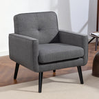 Mid-Century Accent Chair for Apartment, Small Space