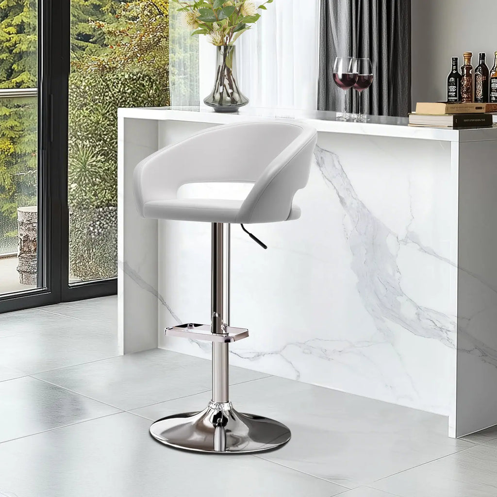 Modern Swivel Counter Height Stools for Café, Pub