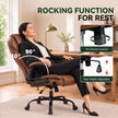 Ergonomic Office Chair - High Back PU Leather Desk Chair