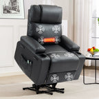 Power Lift Recliner Chair for Elderly with Massage & Heat, Stand Assist