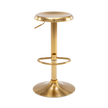 Adjustable Metal Bar Stools Set of 2, Pub, Cafe