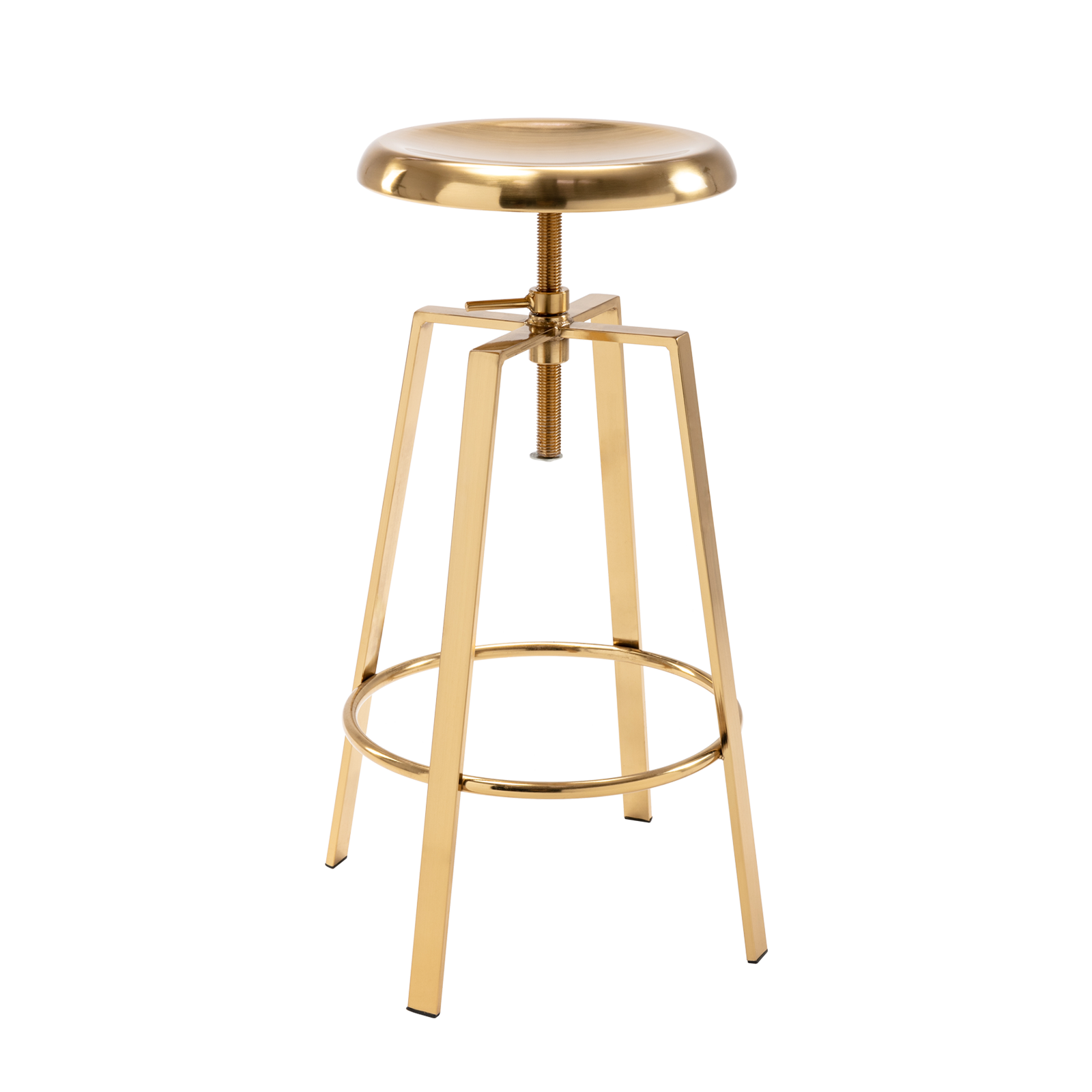 Adjustable Height Bar Stools Set of 2 for Pub Cafe