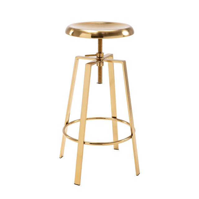 Adjustable Height Bar Stools Set of 2 for Pub Cafe