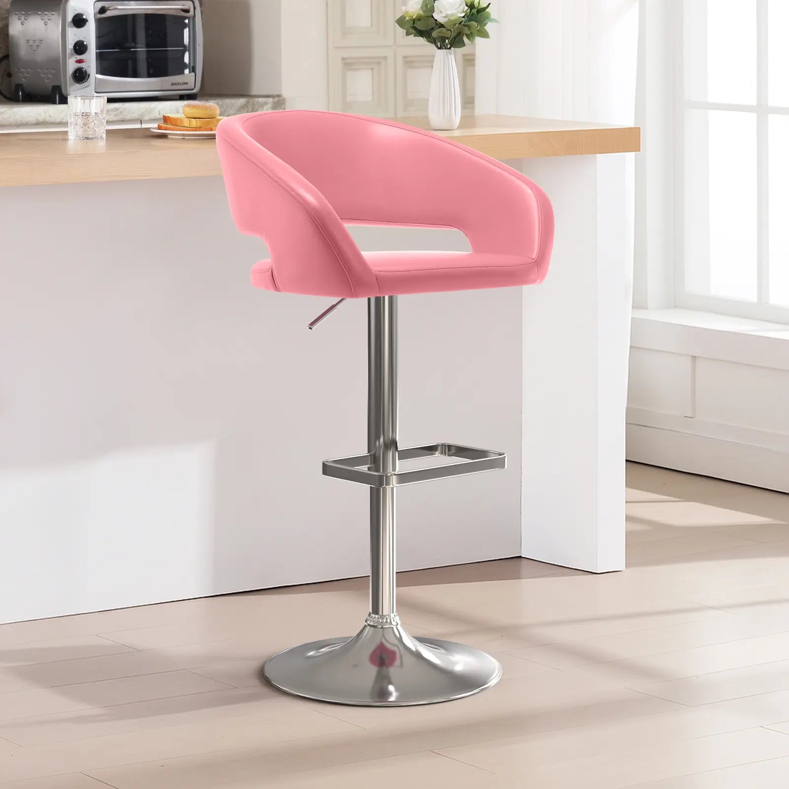 Modern Swivel Counter Height Stools for Café, Pub