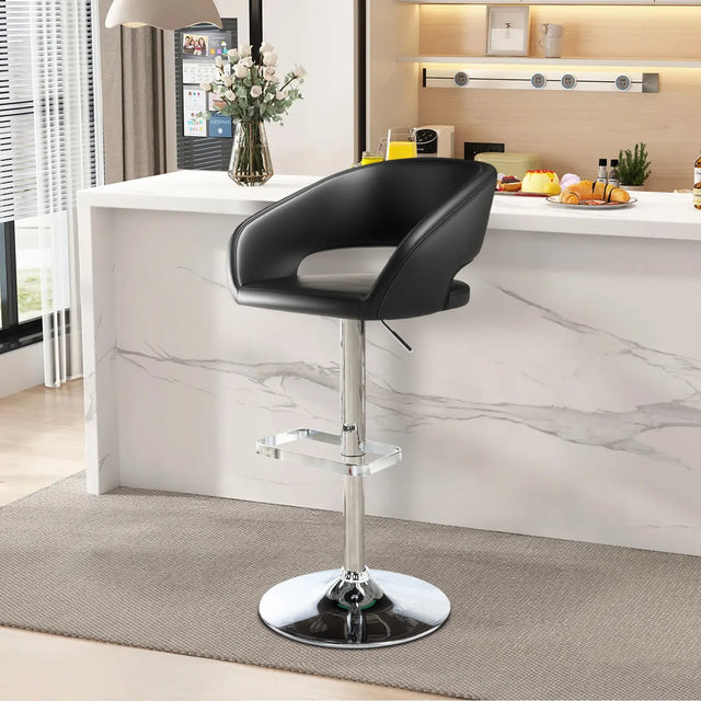 Modern Swivel Counter Height Stools for Café, Pub