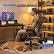 Heavy Duty Big & Tall Office Chair - 600 lb Leather Desk Chair