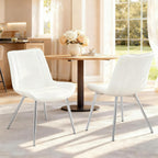 Modern Dining Room Chairs Set of 2 for Kitchen