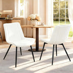 Modern Dining Room Chairs Set of 2 for Kitchen