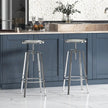 Adjustable Height Bar Stools Set of 2 for Pub Cafe