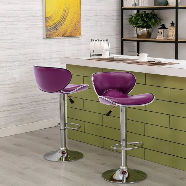 Modern Counter Height Stools Set of 2 for Pub, Dinging room
