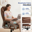 Heavy Duty Big & Tall Office Chair - 600 lb Leather Desk Chair
