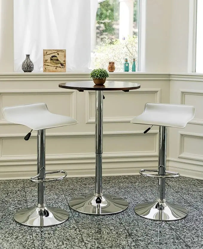 Modern Adjustable Bar Stools Set of 2 for Dining Room