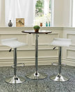 Modern Adjustable Bar Stools Set of 2 for Dining Room