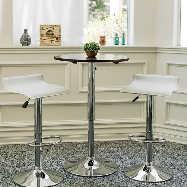 Modern Adjustable Bar Stools Set of 2 for Dining Room